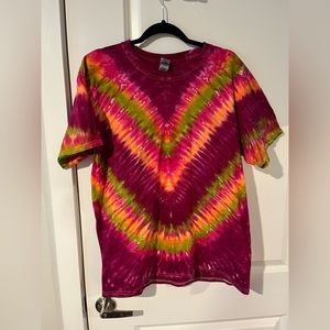 Handmade Tie Dye Tshirt Size Large - Made by TheTalentedTexan - OOAK